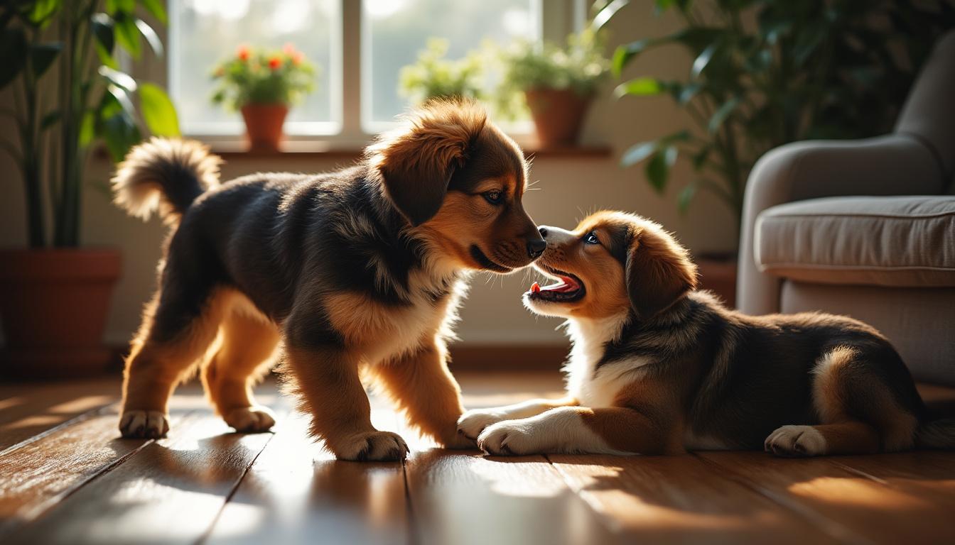 découvrez tout ce qu'il faut savoir sur la saillie chez le chien : processus, conseils pour les éleveurs, précautions à prendre et informations essentielles pour garantir le bien-être de votre animal lors de la reproduction.