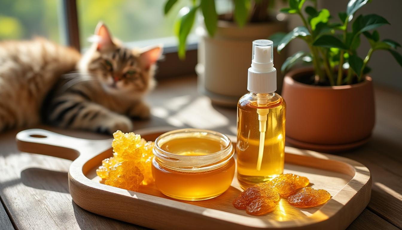 découvrez les bienfaits de la propolis pour les chats : usages, précautions et conseils pour le bien-être de votre félin.