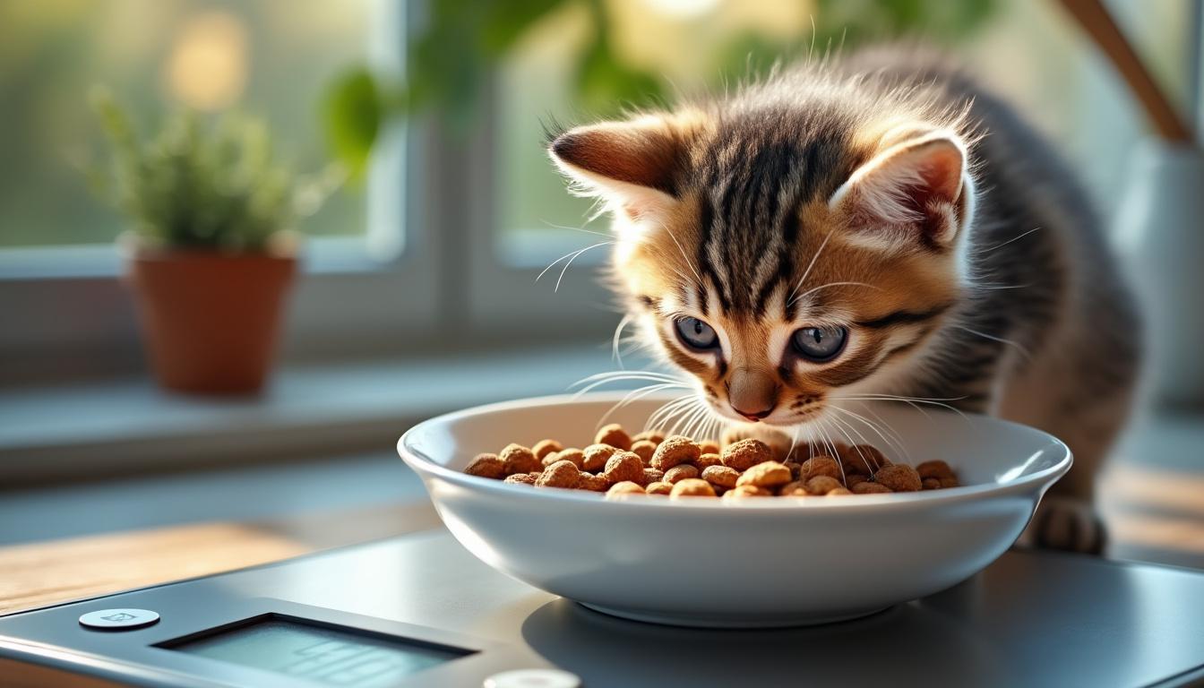 découvrez comment déterminer la quantité idéale de croquettes pour nourrir votre chat selon son âge, son poids et ses besoins spécifiques. conseils pratiques pour assurer la santé de votre félin.