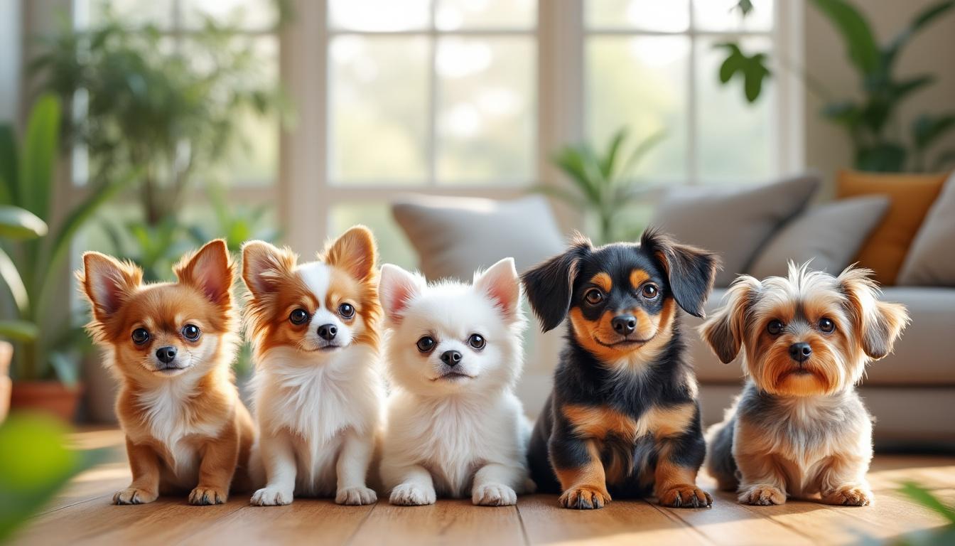 découvrez les races de chiens qui restent petites à l'ùge adulte. idéales pour la vie en appartement, ces adorables compagnons sont faciles à vivre et parfaits pour les familles ou les personnes seules.