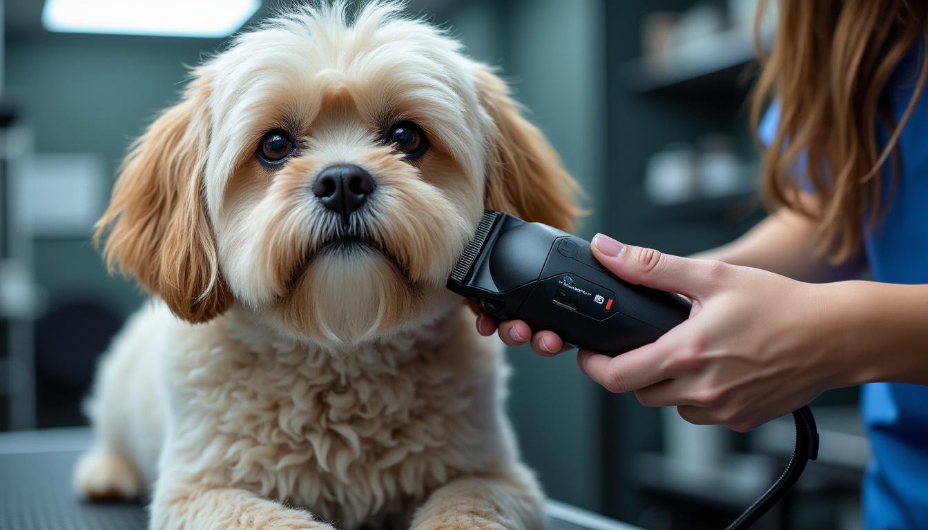découvrez notre sélection de tondeuses pour chien, idéales pour entretenir facilement le pelage de votre animal et lui assurer confort et propreté.