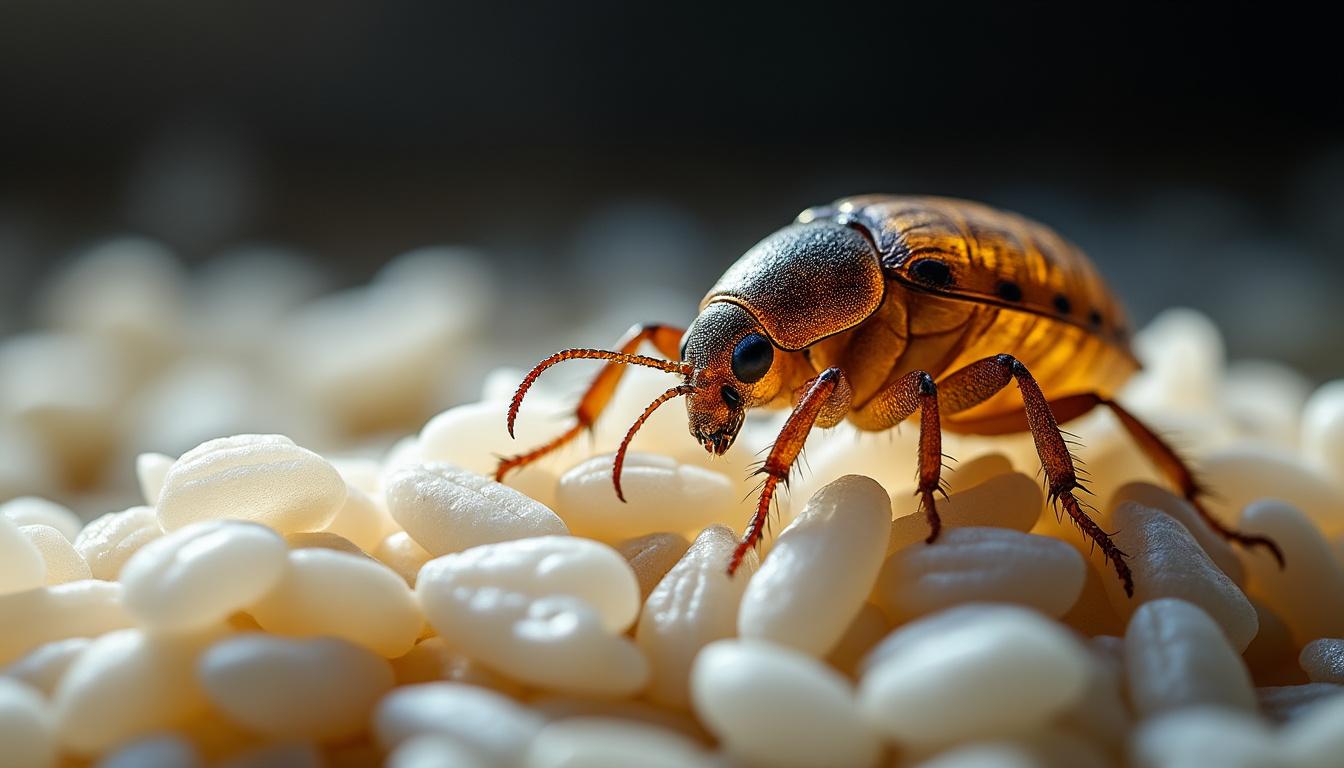 découvrez comment identifier, prévenir et traiter le charançon du riz, un ravageur qui menace les cultures de riz. conseils et solutions pour protéger vos récoltes efficacement.